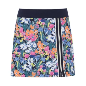 Original Penguin Asymmetrical Zip-Pleat Skort