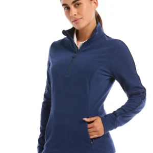 Callaway Womens Midweight Textured Half Zip