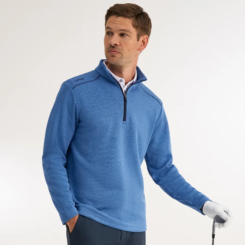 Ping Ramsey Men's Half Zip Ribbed Fleece - Image 3