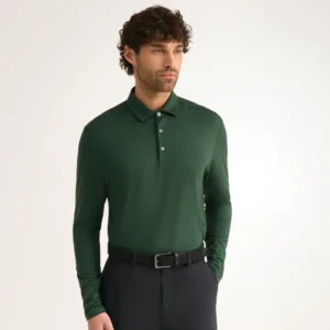 Ping Demitri Men's Long Sleeve Polo Shirt