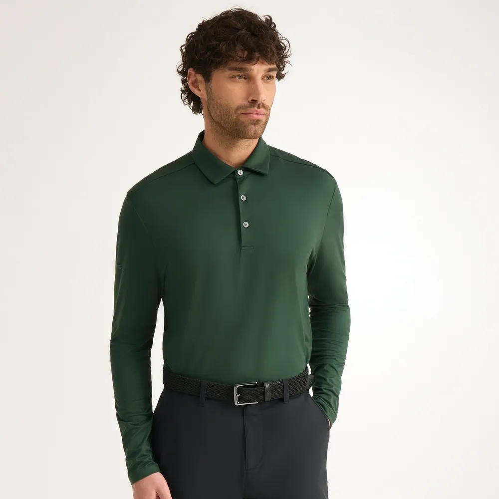 Ping Demitri Men's Long Sleeve Polo Shirt