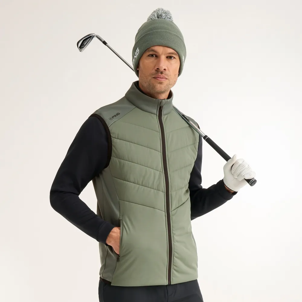 Ping Ivan Men's Full Zip Hybrid Vest