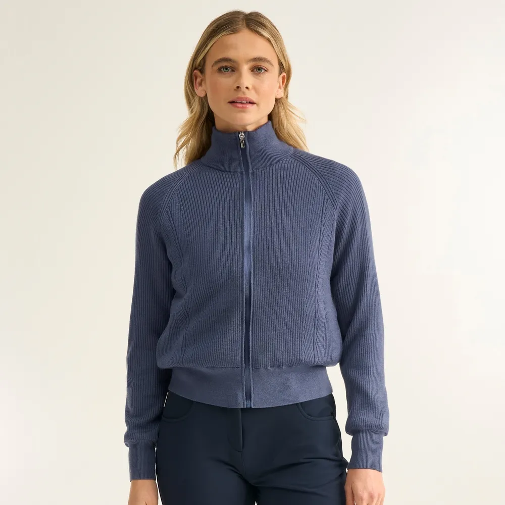 Ping Annette Ladies Full Zip Lined Sweater