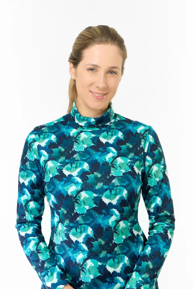 Pure Golf Amy Soft Roll Neck Jumper