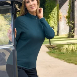 Pure Golf Iris Super Soft Fleece Quarter Zip