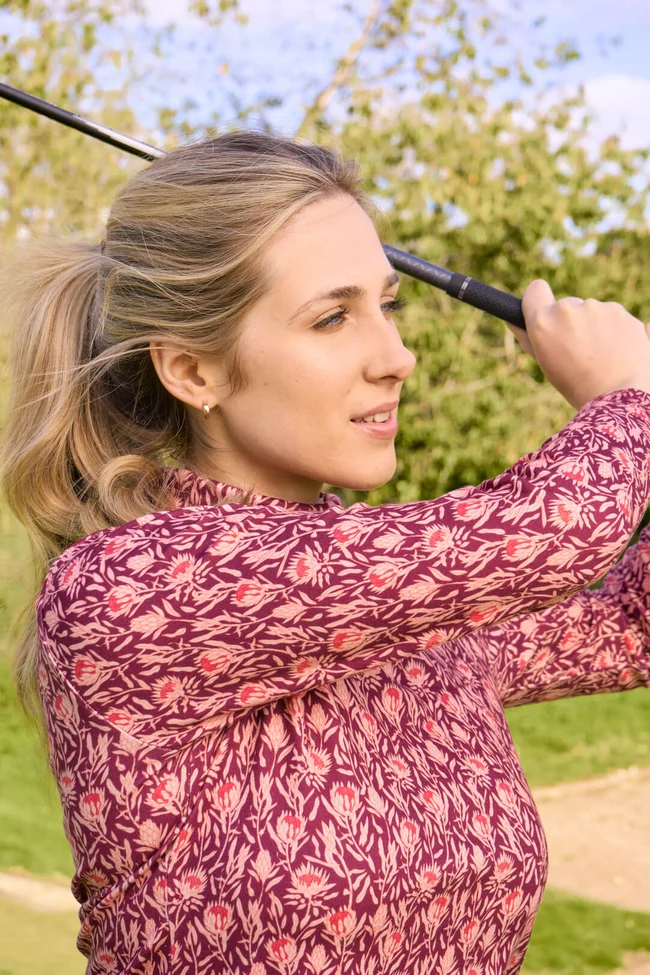 Pure Golf Amy Soft Roll Neck Jumper - Image 5