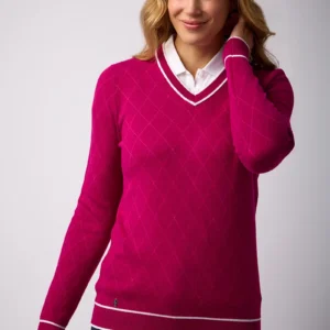 GLENMUIR Ladies V Neck Diamond