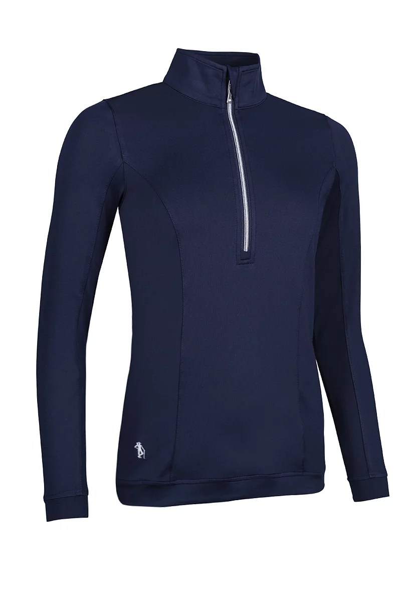 GLENMUIR Ladies Quarter Zip Lightweight - Image 3
