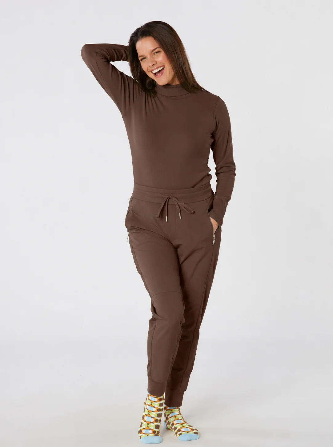 Swing Out Sisters Natasha Ribbed Roll Neck - Image 2
