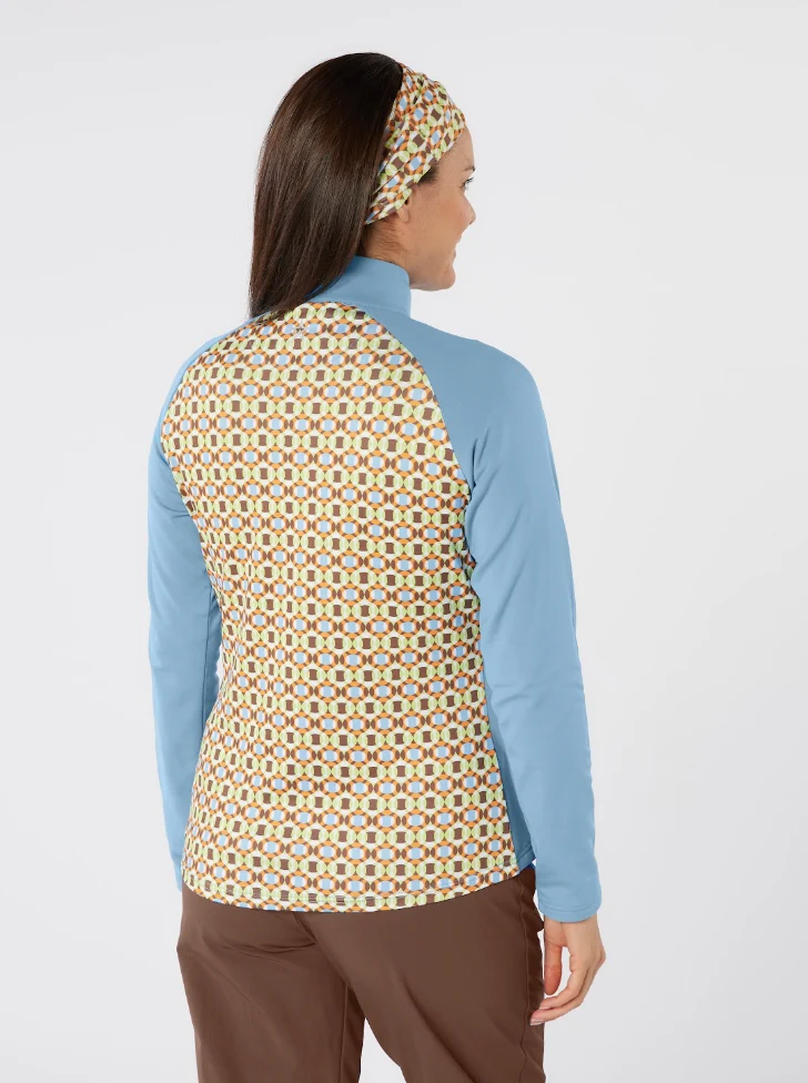 Swing Out Sisters Hopper 1/4 Zip Pattern Fleece - Image 2